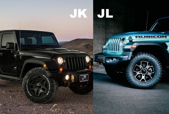 Jeep Wrangler JK Vs JL