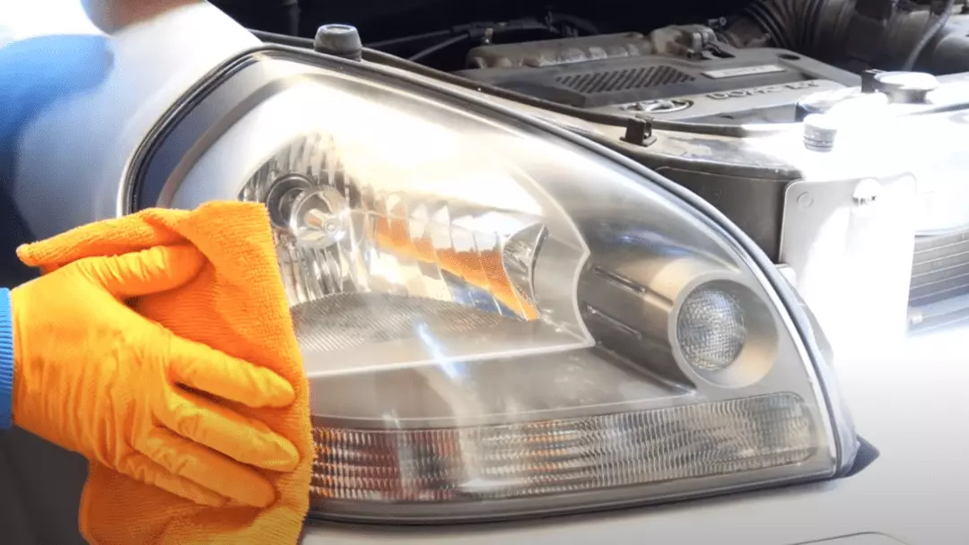 how to clean headlights