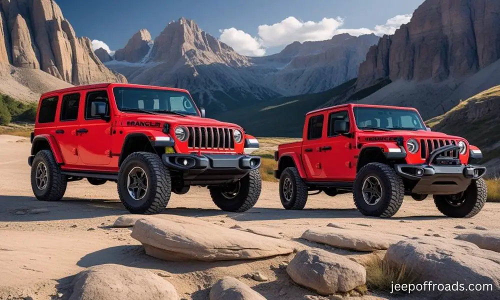 Difference Between Jeep Wrangler And Rubicon