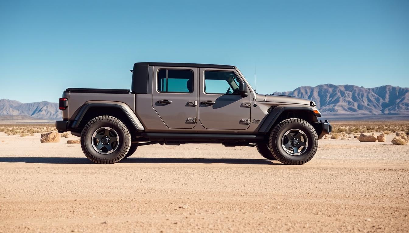 how long is a jeep gladiator