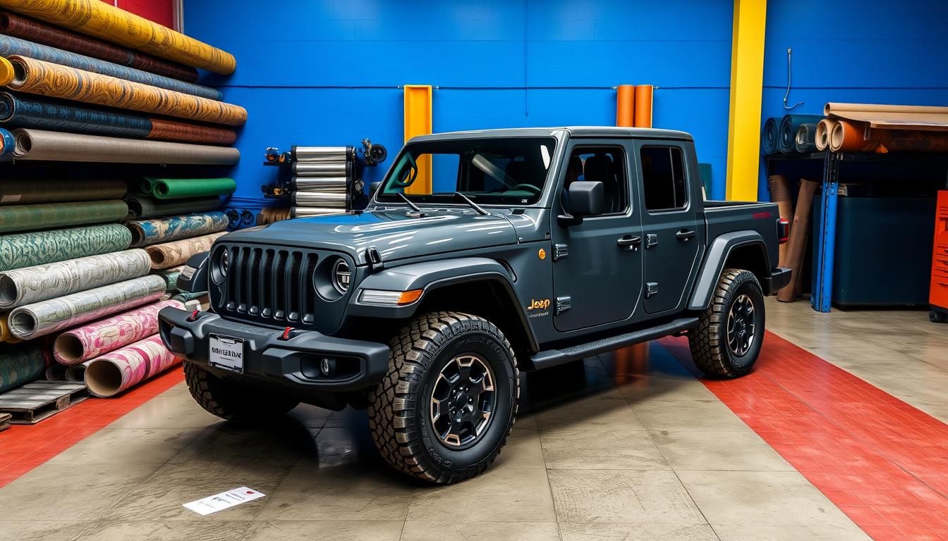 how much to wrap a jeep gladiator