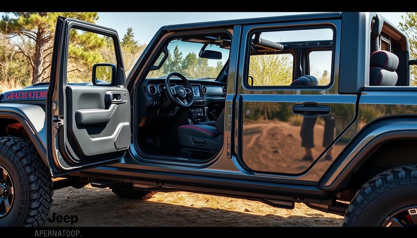 how to take doors off jeep gladiator