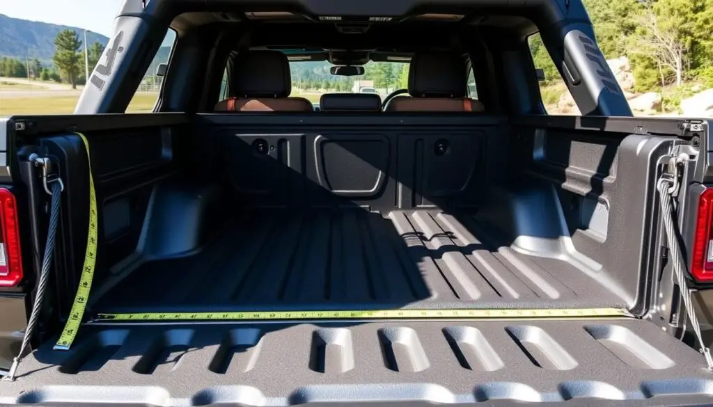 jeep gladiator bed measurement