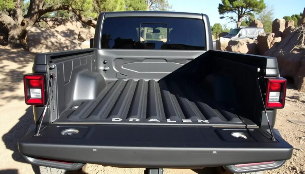 jeep gladiator cargo bed length