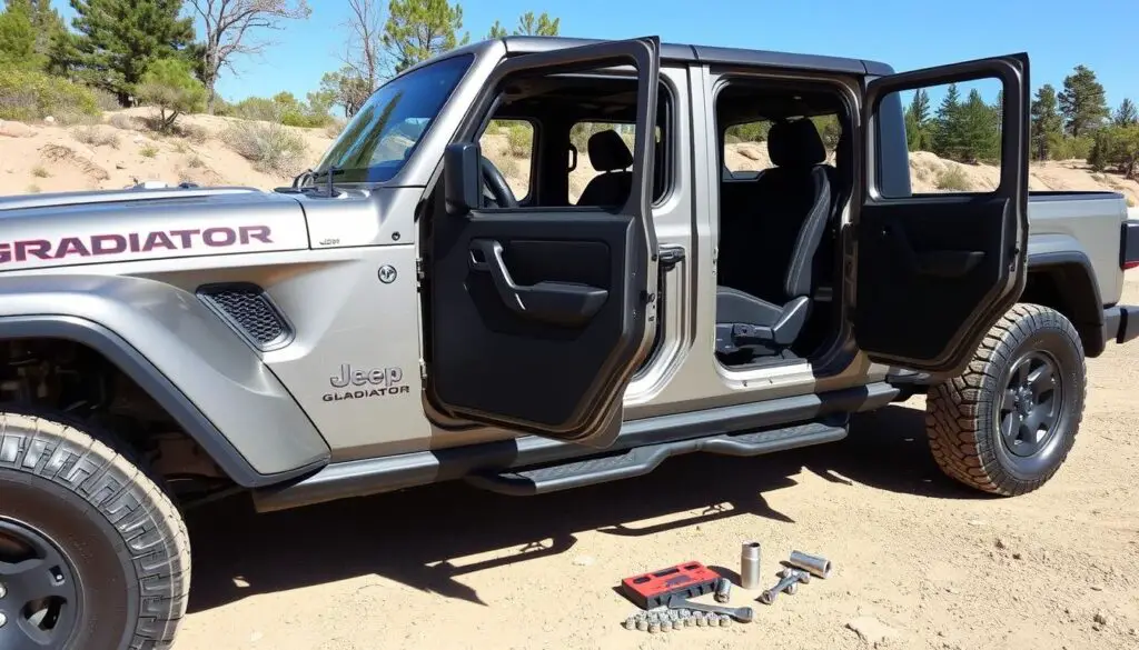 jeep gladiator door removal