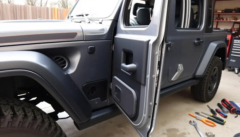 jeep gladiator door removal