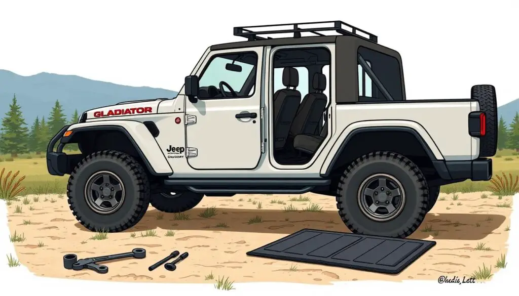 jeep gladiator door removal guide