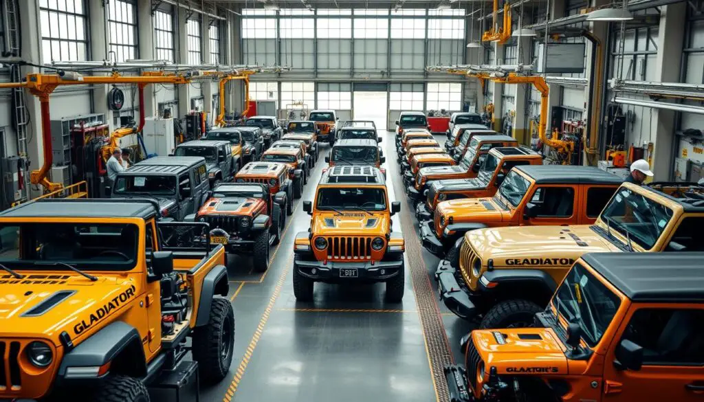 jeep gladiator factory