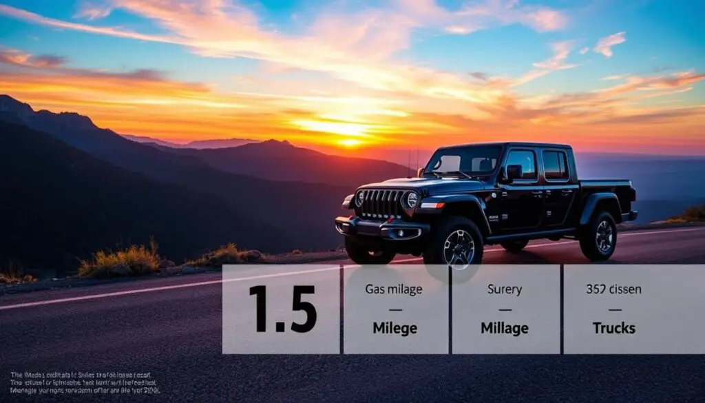 jeep gladiator gas mileage comparison