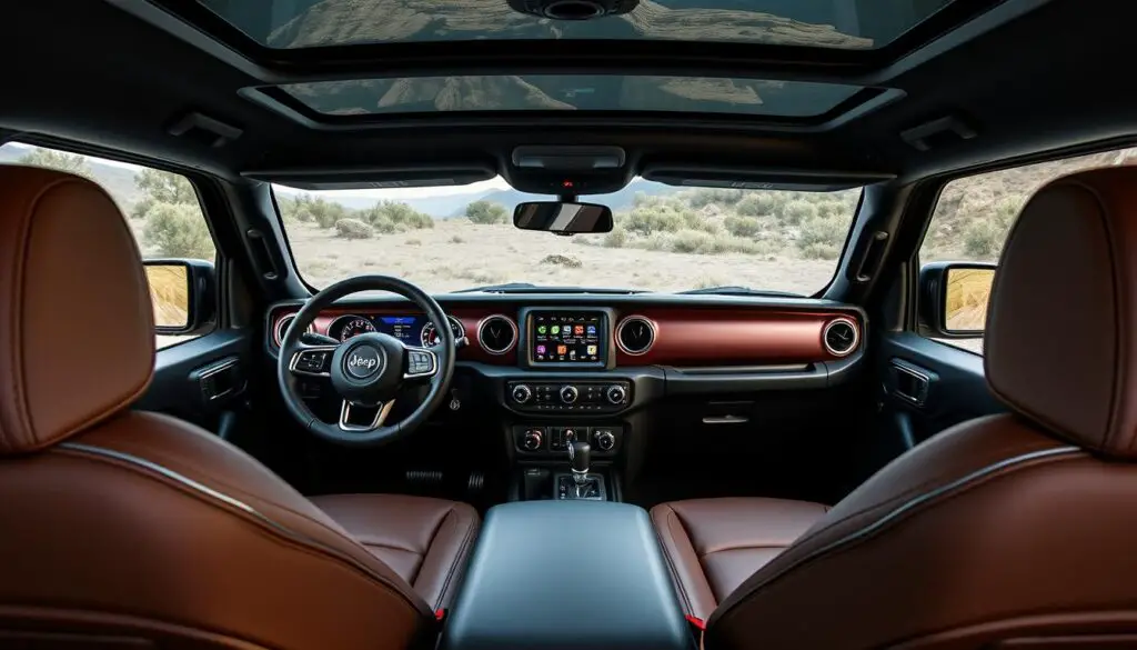 jeep gladiator interior