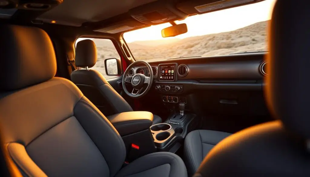 jeep gladiator interior