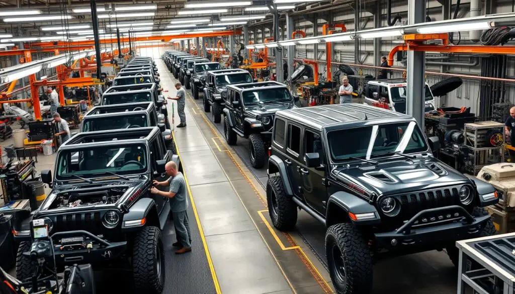 jeep gladiator production