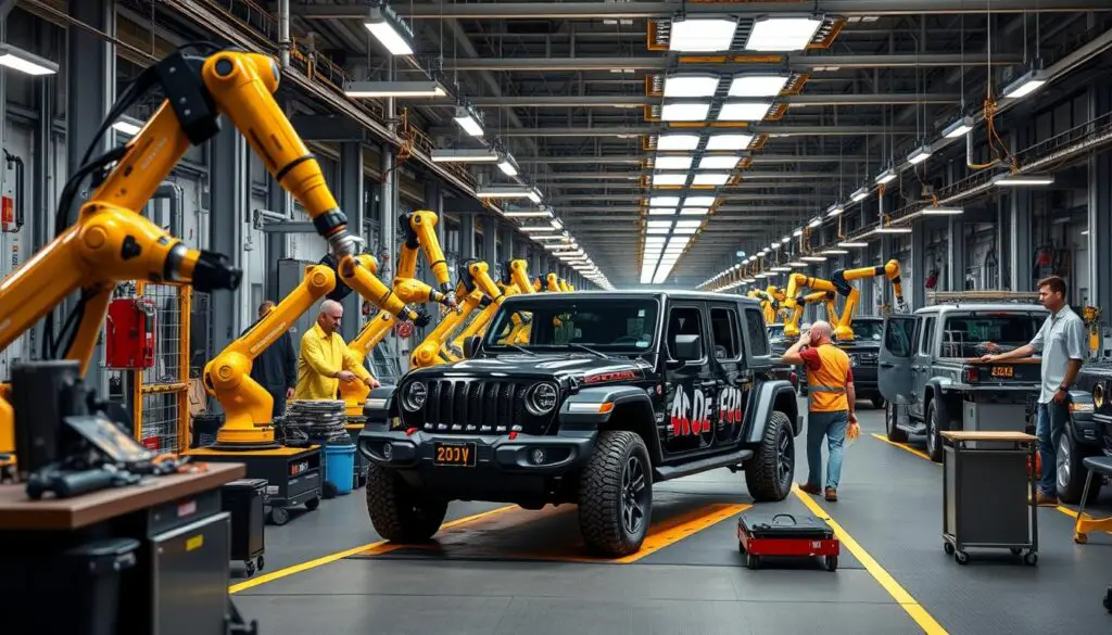 jeep gladiator production