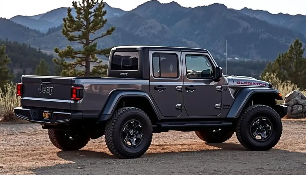 jeep gladiator size