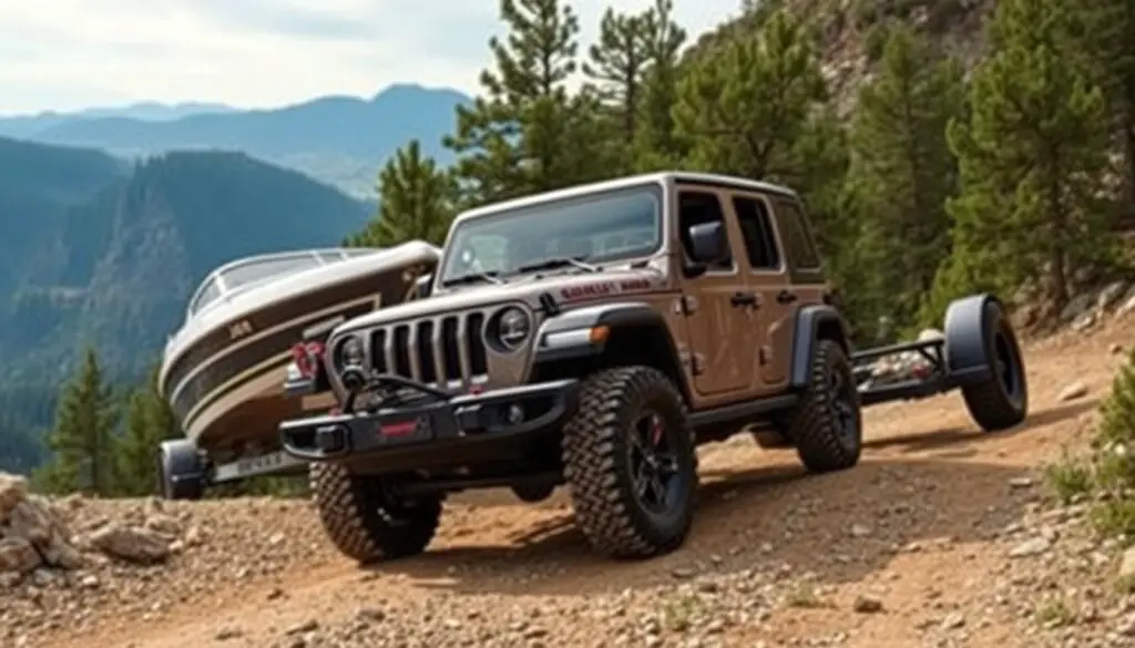 jeep gladiator towing optimization