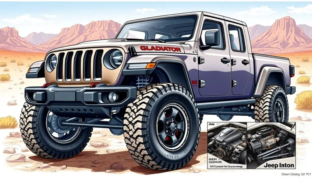 jeep jt specs