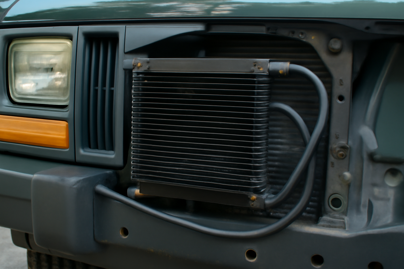 What Thread for 98 Jeep Cherokee Trans Cooler on Radiator