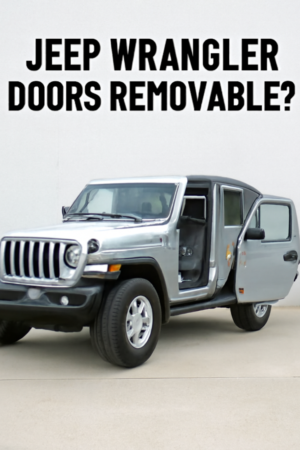 are all jeep wrangler doors removable