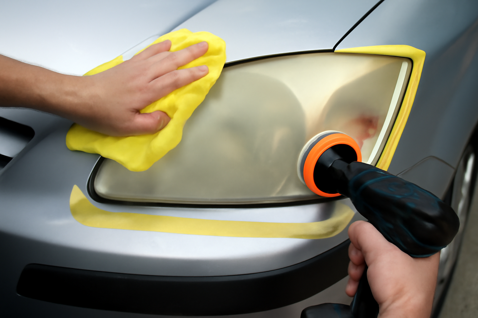 how to repair foggy headlight lenses